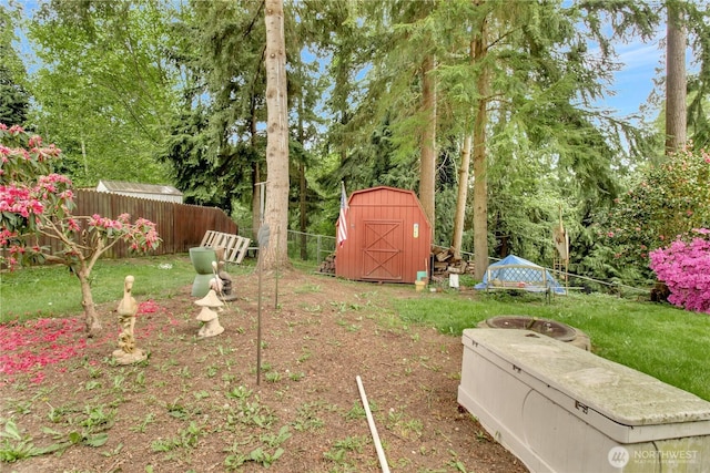 32030 83rd Dr NW, Stanwood, WA 98292 - view of yard featuring a storage unit and an outbuilding