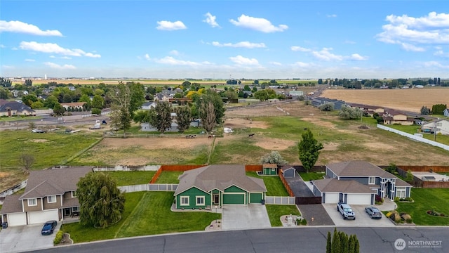 121 Scenic Dr NE, Moses Lake, WA 98837 - aerial view of sparsely populated area featuring nearby suburban area