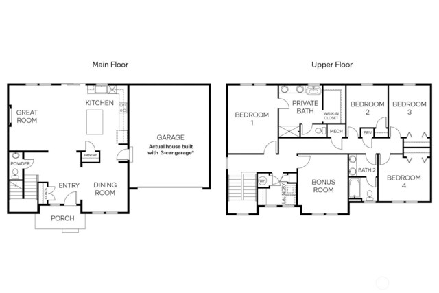 9825 38th Street Ct E Unit 38, Edgewood, WA 98371 - view of property floor plan