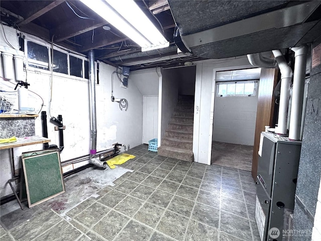 711 Guernsey St, Prosser, WA 99350 - below grade area with stairs