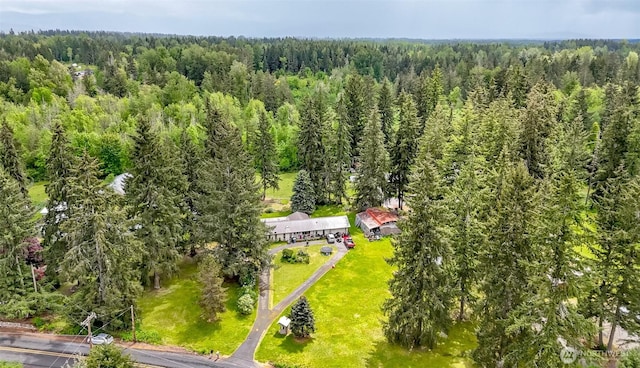 35904 Allen Rd S, Roy, WA 98580 - aerial view of a heavily wooded area