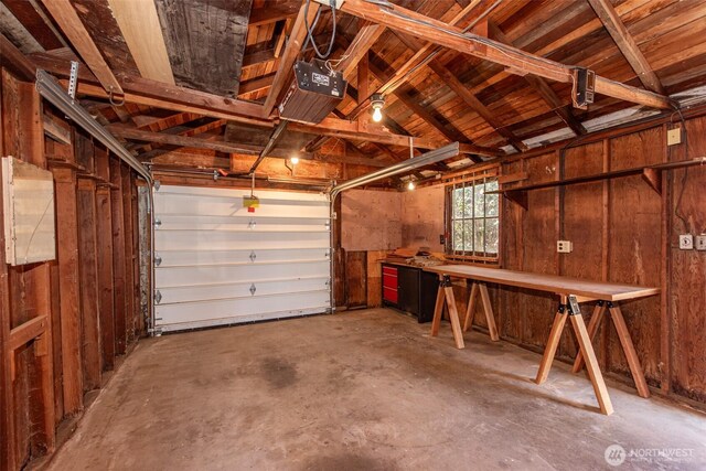 1320 E 4th St, Port Angeles, WA 98362 - garage with a garage door opener