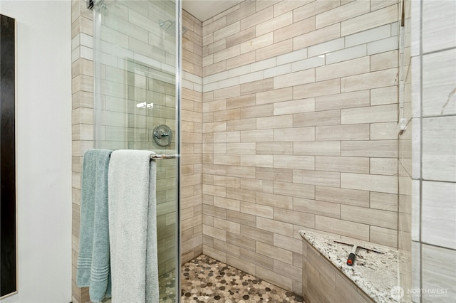 12211 SE 65th Pl, Bellevue, WA 98006 - full bathroom with a tile shower