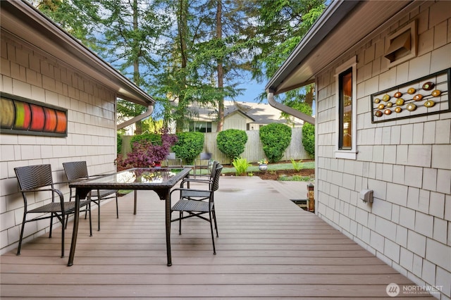 12211 SE 65th Pl, Bellevue, WA 98006 - deck with outdoor dining space