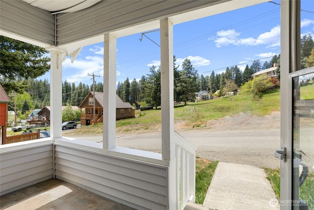 511 S 2nd St, Roslyn, WA 98941 - view of unfurnished sunroom