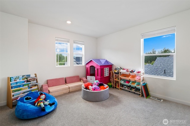 12605 179th St E, Puyallup, WA 98374 - recreation room featuring carpet and baseboards