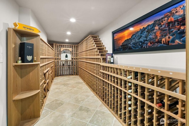 3727 W Barrett St, Seattle, WA 98199 - wine cellar featuring recessed lighting and stone finish floors