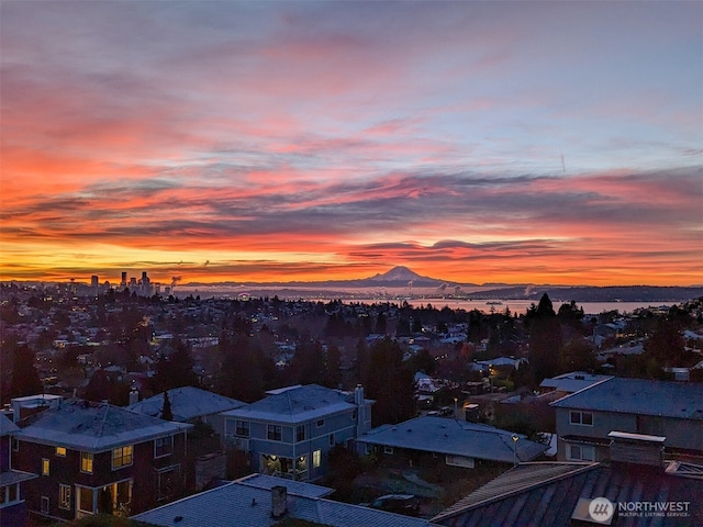3727 W Barrett St, Seattle, WA 98199 - view of city featuring mountains and nearby suburban area