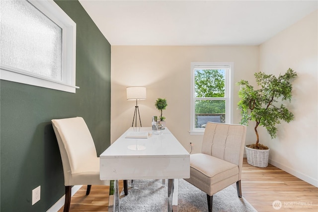 6026 35th Ave NE, Seattle, WA 98115 - office with light wood finished floors and baseboards