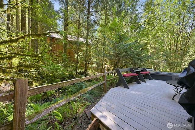 7117 Rainier Way, Deming, WA 98244 - view of wooden deck