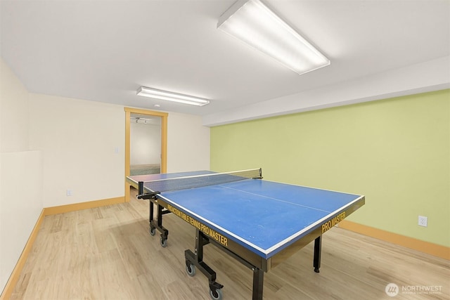 7117 Rainier Way, Deming, WA 98244 - rec room featuring light wood finished floors and baseboards