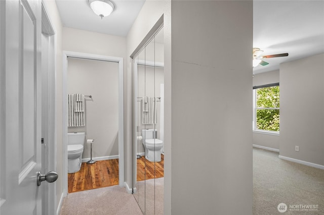 33020 10th Ave SW Unit Y304, Federal Way, WA 98023 - hallway featuring carpet floors and baseboards