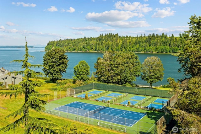 131 N Bay Ln Unit 4, Port Ludlow, WA 98365 - aerial view of a nearby body of water