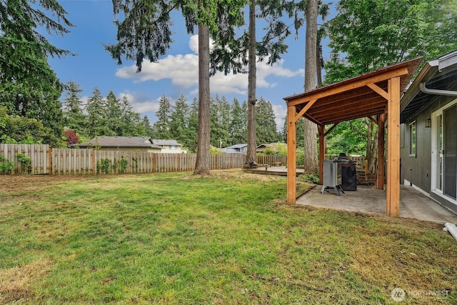3512 Frances Dr SE, Lacey, WA 98503 - view of yard with a patio area
