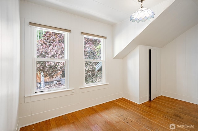 595 Division St, Manson, WA 98831 - additional living space with wood-type flooring and baseboards