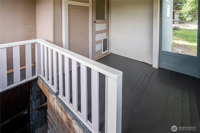 595 Division St, Manson, WA 98831 - view of wooden terrace