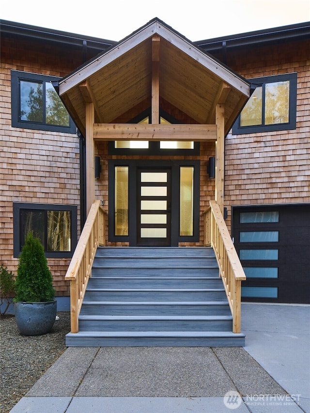 27208 J Ln, Ocean Park, WA 98640 - view of exterior entry featuring driveway and a garage