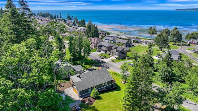 5496 Grandview Rd, Blaine, WA 98230 - aerial view of residential area with a nearby body of water