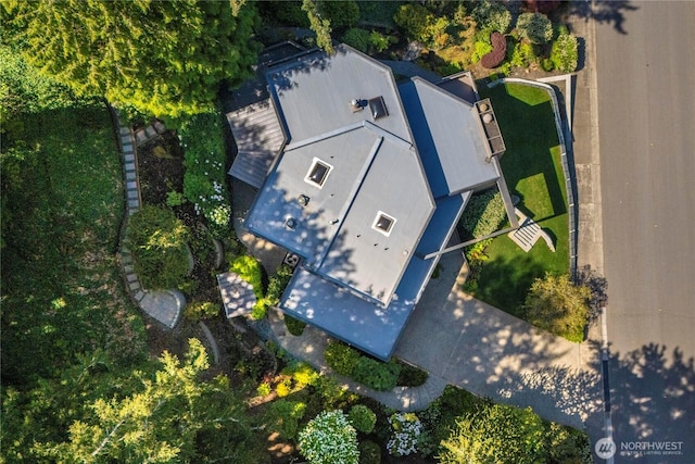 13707 SE 51st Pl, Bellevue, WA 98006 - aerial view of property and surrounding area