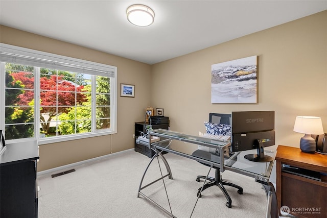 3924 Montgomery Ct, Mount Vernon, WA 98274 - carpeted office with baseboards