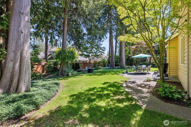 3924 Montgomery Ct, Mount Vernon, WA 98274 - view of yard with a patio area
