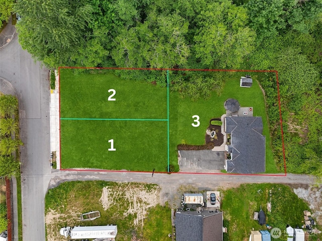 23516 20th Ave W, Bothell, WA 98021 - aerial view of property and surrounding area featuring property boundaries highlighted