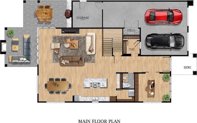 23516 20th Ave W, Bothell, WA 98021 - view of room layout