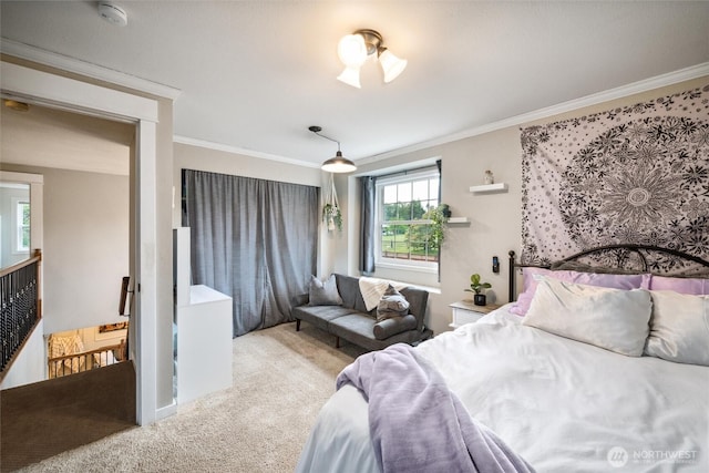 4279 H Street Rd, Blaine, WA 98230 - carpeted bedroom featuring ornamental molding