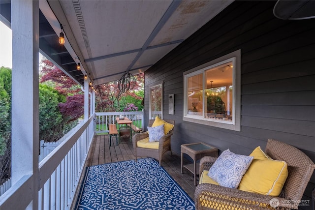 4279 H Street Rd, Blaine, WA 98230 - view of wooden terrace