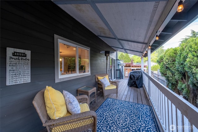 4279 H Street Rd, Blaine, WA 98230 - view of wooden deck