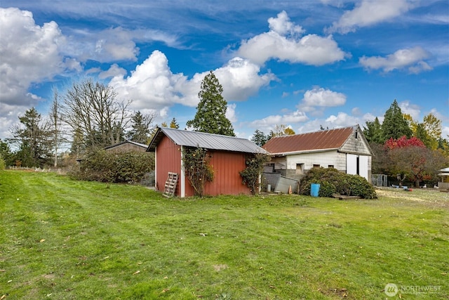 5367 Barr Rd, Ferndale, WA 98248 - view of yard with an outdoor structure
