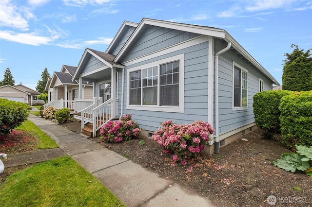 1114 Sinclair Way Unit 63, Burlington, WA 98233 - view of front facade with a porch