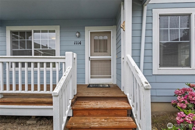 1114 Sinclair Way Unit 63, Burlington, WA 98233 - entrance to property featuring a porch