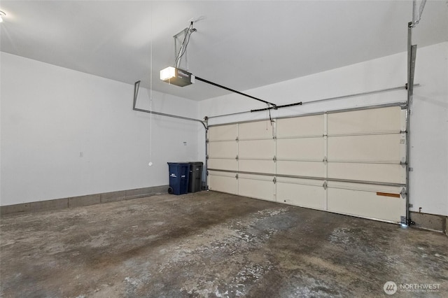 1114 Sinclair Way Unit 63, Burlington, WA 98233 - garage with a garage door opener