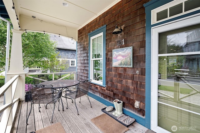 251 Meriweather St, Pacific Beach, WA 98571 - view of wooden porch