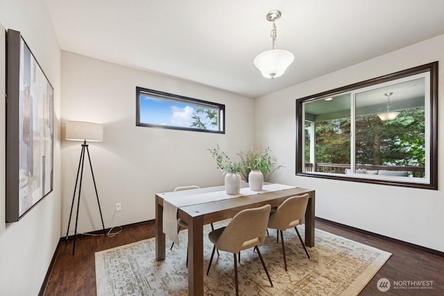 1310 Maple Ave, Snohomish, WA 98290 - dining area featuring wood finished floors