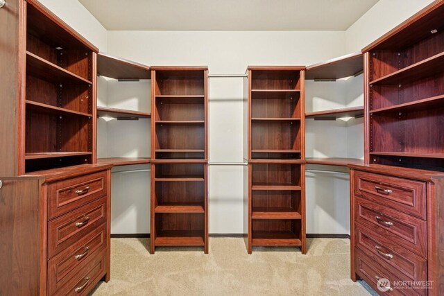 1310 Maple Ave, Snohomish, WA 98290 - walk in closet featuring light colored carpet