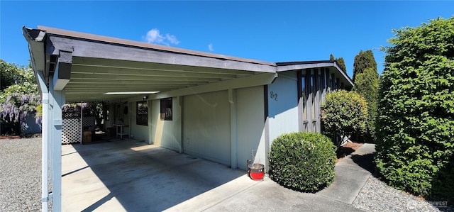 82 Marjory Ln, Sequim, WA 98382 - view of patio featuring an attached carport