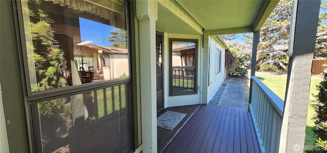 82 Marjory Ln, Sequim, WA 98382 - view of wooden deck