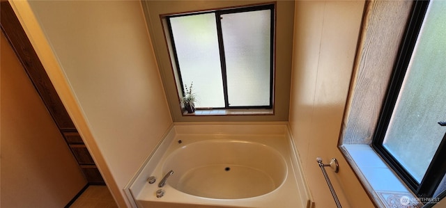 82 Marjory Ln, Sequim, WA 98382 - full bath with healthy amount of natural light and a garden tub