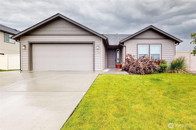 1164 SW Settlement St, College Place, WA 99324 - single story home featuring driveway and a garage