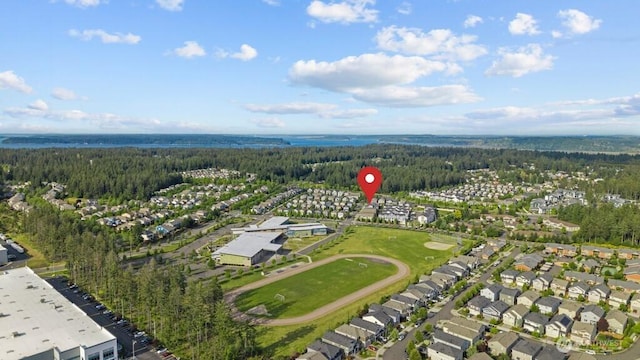 8657 Atlas Ave NE, Lacey, WA 98516 - view of property location featuring a heavily wooded area and nearby suburban area