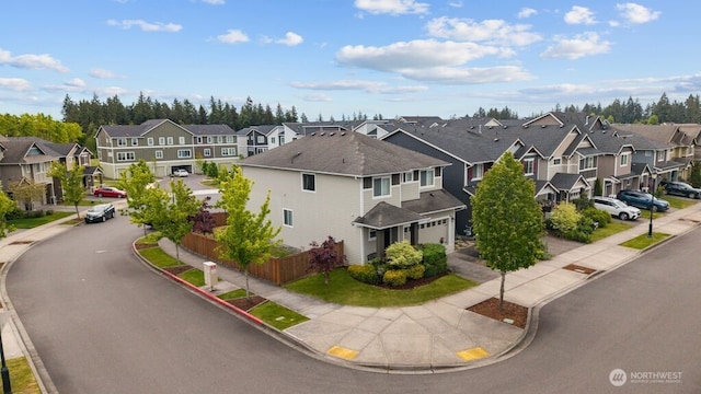 8657 Atlas Ave NE, Lacey, WA 98516 - aerial perspective of suburban area