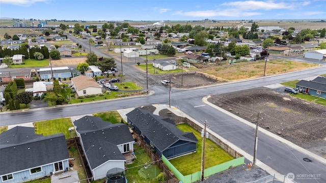 600 S County Rd, Warden, WA 98857 - aerial perspective of suburban area