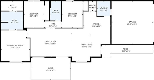 600 S County Rd, Warden, WA 98857 - property floor plan