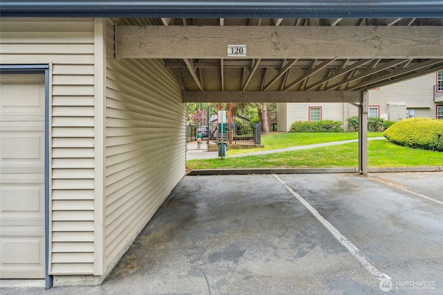 25025 SE Klahanie Blvd Unit D204, Sammamish, WA 98029 - view of covered parking lot
