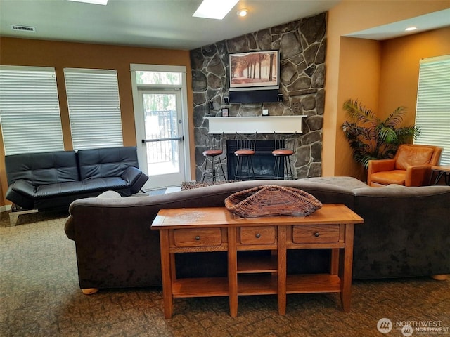 25025 SE Klahanie Blvd Unit D204, Sammamish, WA 98029 - living area with a fireplace
