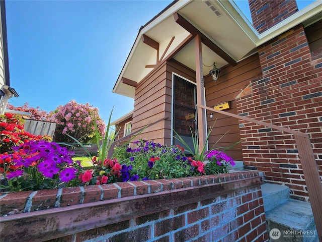 116 W 4th, Port Angeles, WA 98362 - exterior view of brick siding