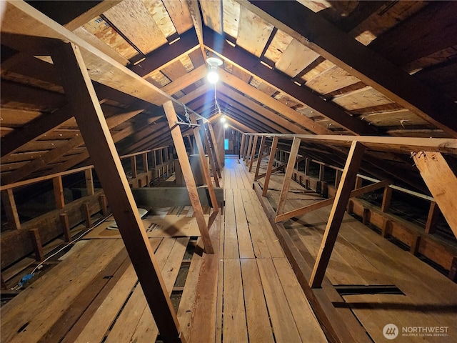 116 W 4th, Port Angeles, WA 98362 - view of attic