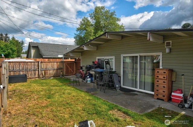 44094411 21st Ct SE, Lacey, WA 98503 - back of property with a patio and a gate